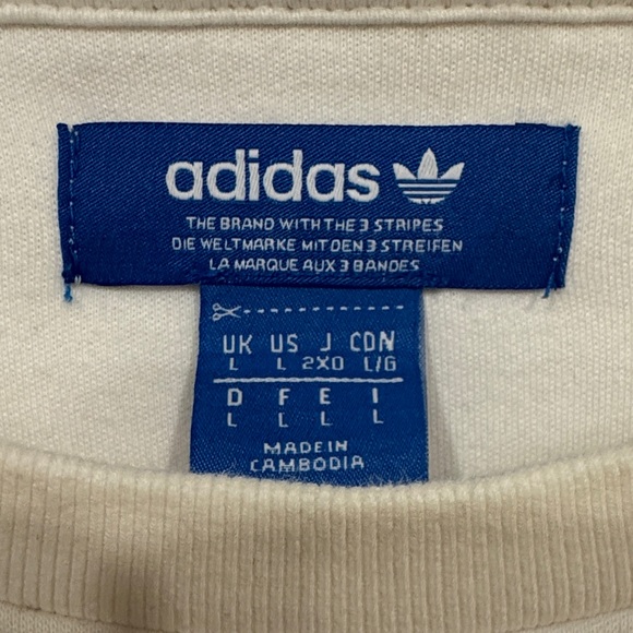 Adidas Cream Sweatshirt with Subtle Logo - Picture 2 of 10